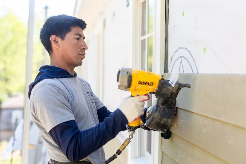 Siding installed by BA Exteriors.